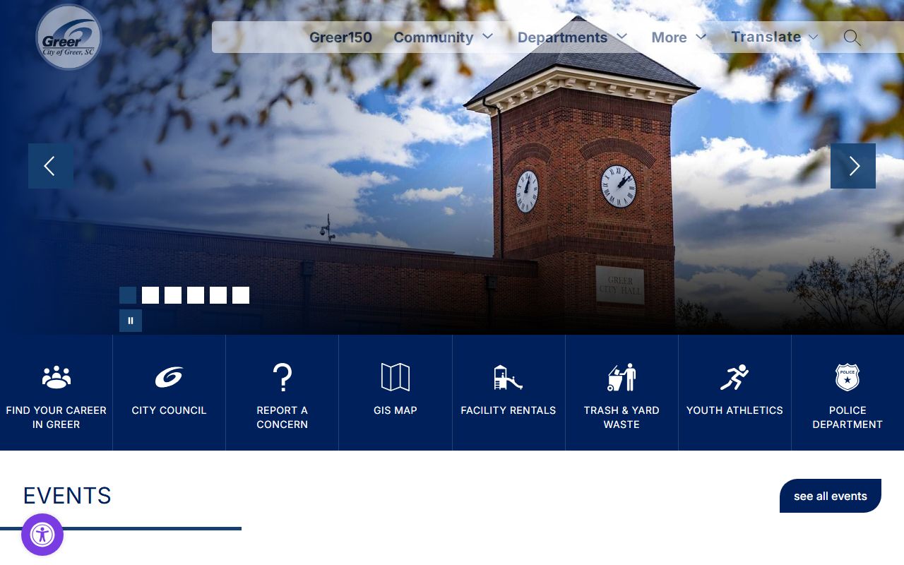 Greer DUI Records city of Greer official Municipal Court police department