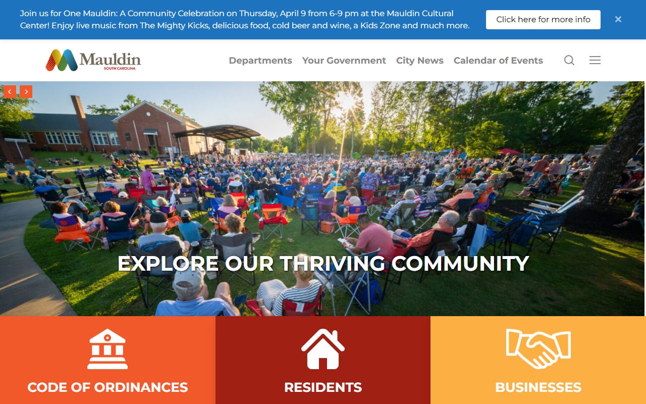 Mauldin DUI Records city of Mauldin official police department